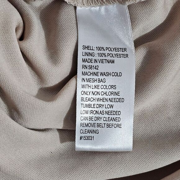 London Style - Dress Sheath Key Hole Lace Sleeveless Halter - Size 10 - Black - Picture 7 of 7